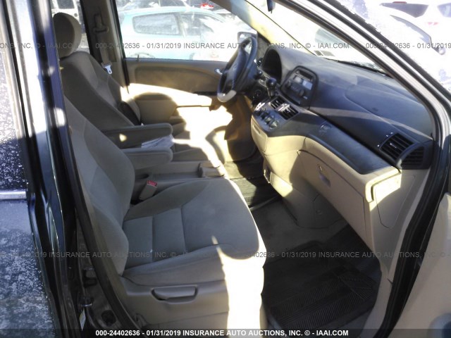 5FNRL38236B087103 - 2006 HONDA ODYSSEY LX GRAY photo 5