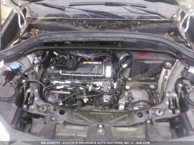 WBXHU7C34H5H34831 - 2017 BMW X1 SDRIVE28I WHITE photo 10