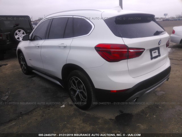 WBXHU7C34H5H34831 - 2017 BMW X1 SDRIVE28I WHITE photo 3