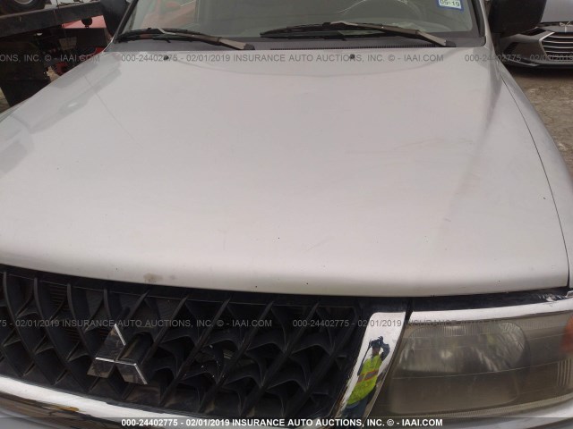 JA4LS31R23J000712 - 2003 MITSUBISHI MONTERO SPORT XLS SILVER photo 6