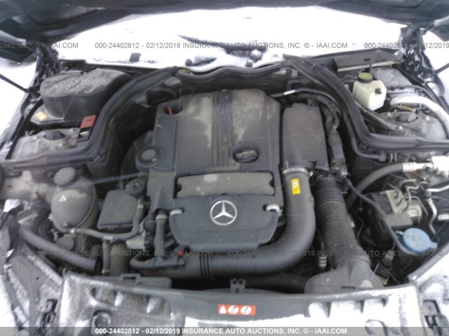 WDDGJ4HBXDF958094 - 2013 MERCEDES-BENZ C 250 BLACK photo 10