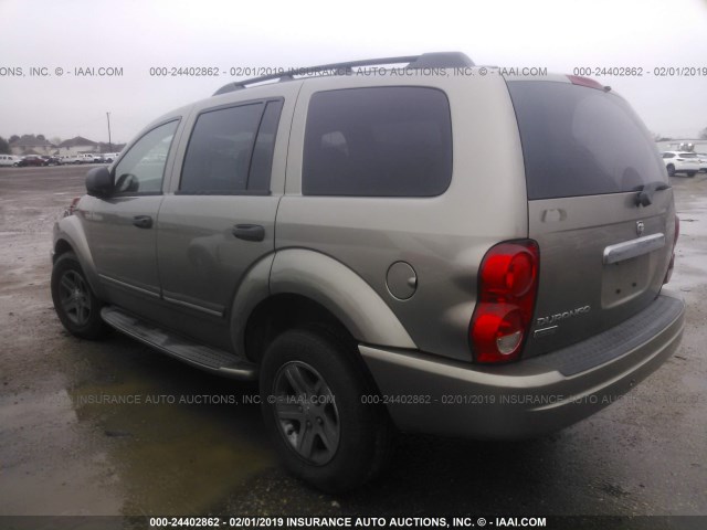 1D4HD58NX5F616977 - 2005 DODGE DURANGO LIMITED TAN photo 3