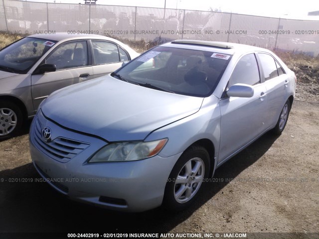 4T1BE46K69U845429 - 2009 TOYOTA CAMRY 浅蓝色 照片 2