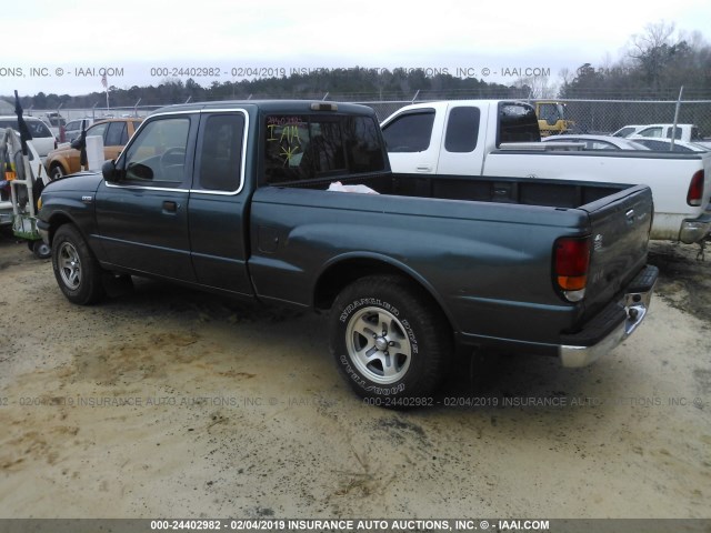 4F4YR16V6XTM26373 - 1999 MAZDA B3000 CAB PLUS GREEN photo 3