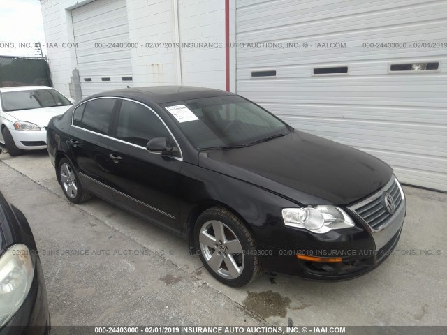 WVWAK73C28P127106 - 2008 VOLKSWAGEN PASSAT BLACK photo 1