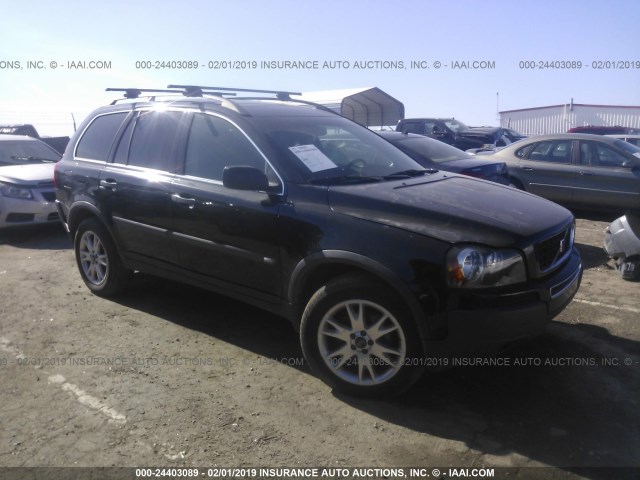 YV1CZ91H731020007 - 2003 VOLVO XC90 T6 BLACK photo 1