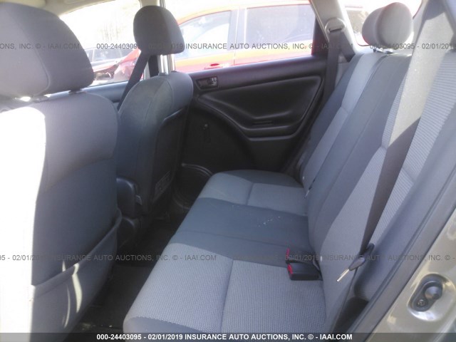 5Y2SL65806Z430729 - 2006 PONTIAC VIBE GRAY photo 8