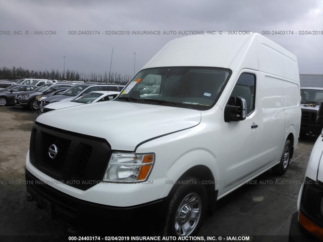 1N6AF0LY0GN815006 - 2016 NISSAN NV 2500 S/SV/2500 SL/S/SV/SL WHITE photo 2