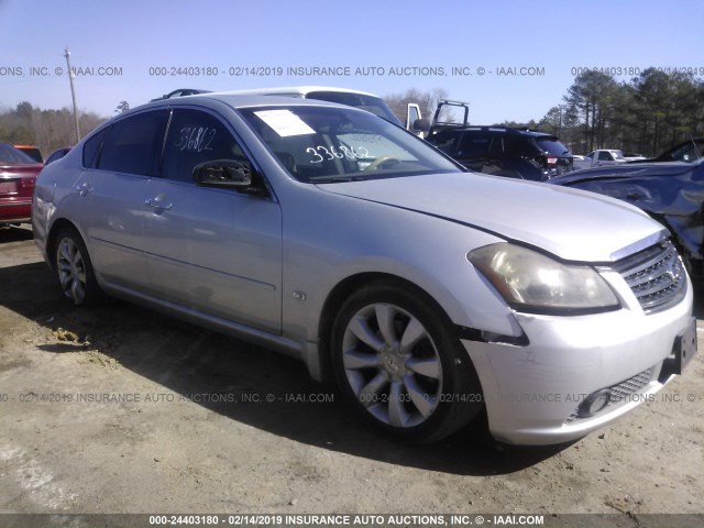 JNKBY01E56M201601 - 2006 INFINITI M45 SPORT SILVER photo 1