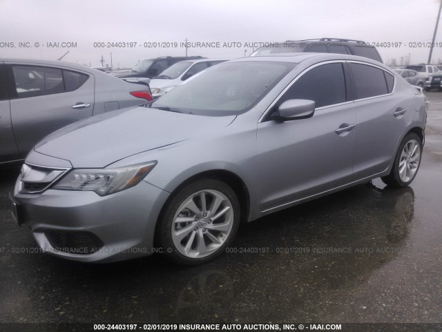 19UDE2F31JA001350 - 2018 ACURA ILX WATCH PLUS GRAY photo 2