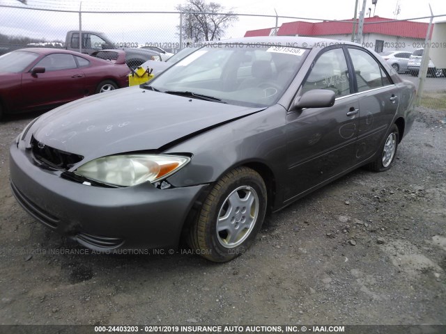 4T1BF32K83U552278 - 2003 TOYOTA CAMRY LE/XLE/SE GOLD photo 2