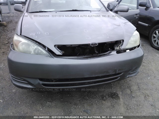 4T1BF32K83U552278 - 2003 TOYOTA CAMRY LE/XLE/SE GOLD photo 6