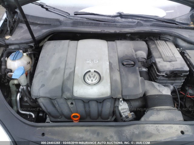 3VWEF71K37M201179 - 2007 VOLKSWAGEN JETTA WOLFSBURG 灰色 照片 10