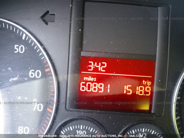 3VWEF71K37M201179 - 2007 VOLKSWAGEN JETTA WOLFSBURG 灰色 照片 7