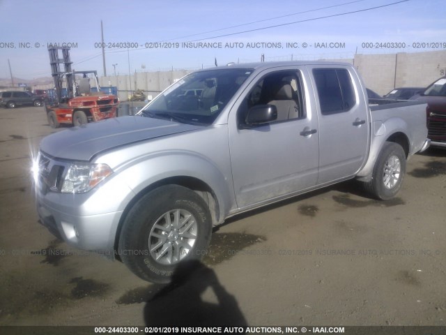 1N6AD0ER9EN756661 - 2014 NISSAN FRONTIER S/SV/SL/PRO-4X SILVER photo 2