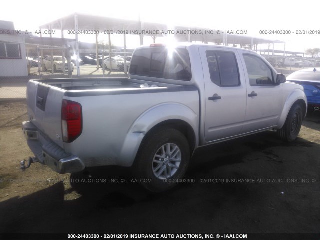 1N6AD0ER9EN756661 - 2014 NISSAN FRONTIER S/SV/SL/PRO-4X SILVER photo 4