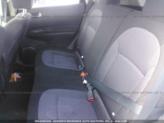 JN8AS5MV2CW704627 - 2012 NISSAN ROGUE S/SV SILVER photo 8