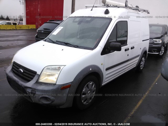 NM0LS7AN3CT083076 - 2012 FORD TRANSIT CONNECT XL WHITE photo 2