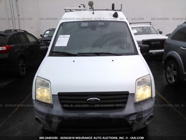 NM0LS7AN3CT083076 - 2012 FORD TRANSIT CONNECT XL WHITE photo 6