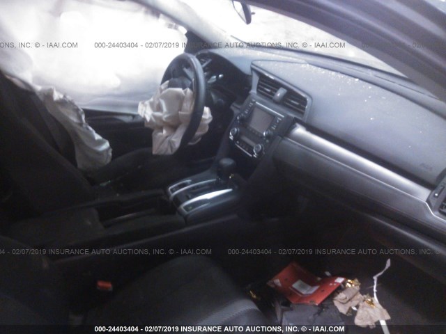 19XFC2F52GE031333 - 2016 HONDA CIVIC LX GRAY photo 5