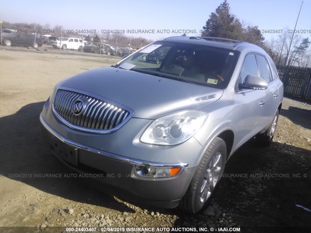 5GAEV237X8J116776 - 2008 BUICK ENCLAVE CXL BLACK photo 2