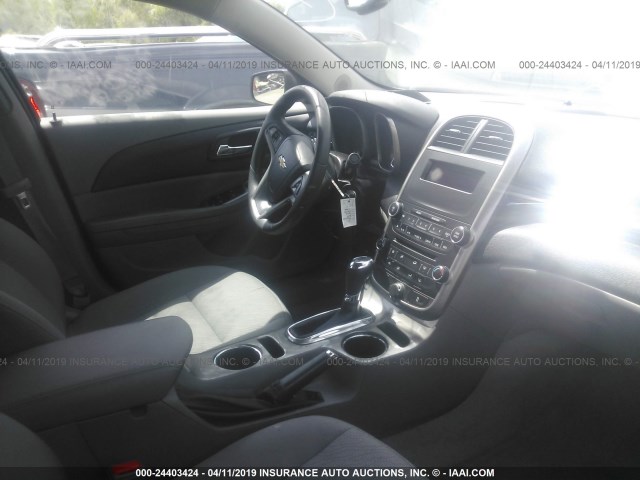 1G11A5SLXEF277547 - 2014 CHEVROLET MALIBU LS SILVER photo 5