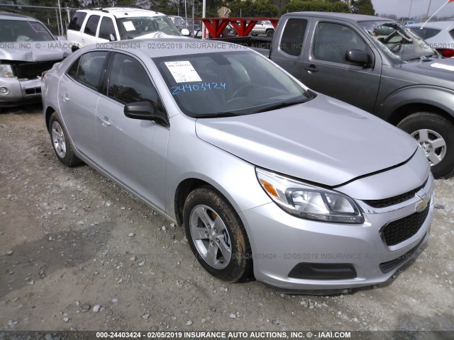 1G11A5SLXEF277547 - 2014 CHEVROLET MALIBU LS SILVER photo 6