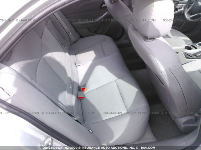 1G11A5SLXEF277547 - 2014 CHEVROLET MALIBU LS SILVER photo 8