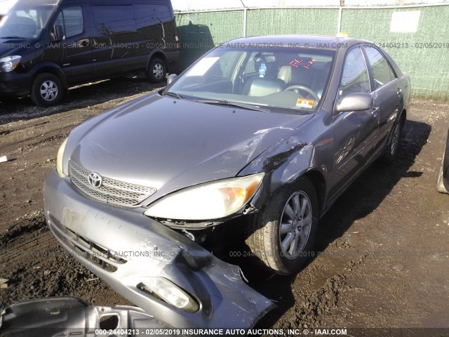 4T1BE30K63U773156 - 2003 TOYOTA CAMRY LE/XLE/SE GRAY photo 2