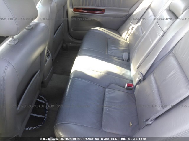 4T1BE30K63U773156 - 2003 TOYOTA CAMRY LE/XLE/SE GRAY photo 8