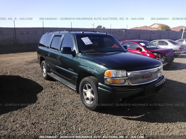 1GKFK66UX4J113444 - 2004 GMC YUKON XL DENALI GREEN photo 1