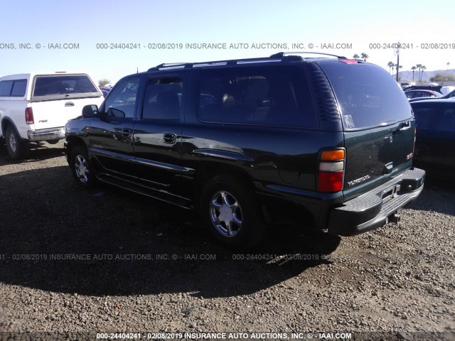 1GKFK66UX4J113444 - 2004 GMC YUKON XL DENALI GREEN photo 3