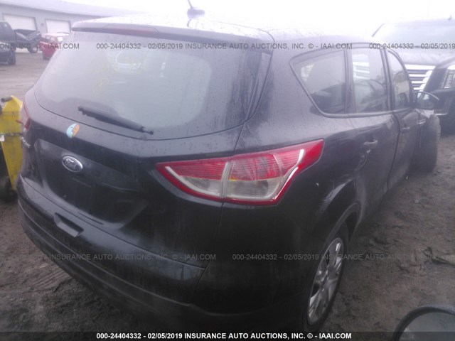 1FMCU0F76DUC02695 - 2013 FORD ESCAPE S BLACK photo 4