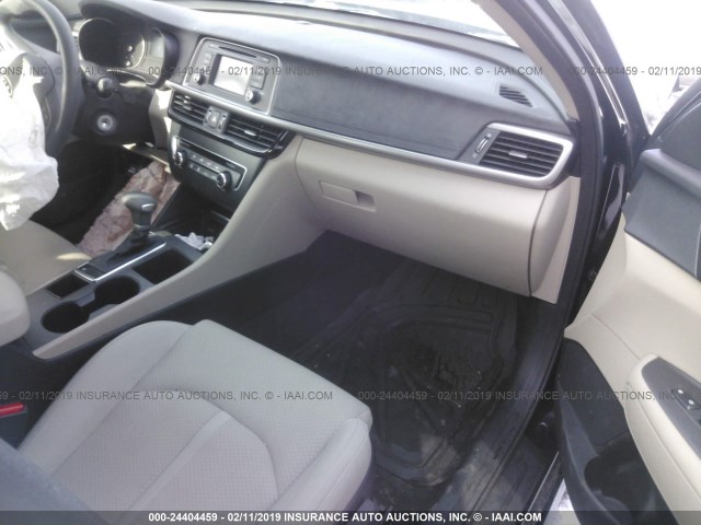 5XXGT4L38GG043156 - 2016 KIA OPTIMA LX BLACK photo 5