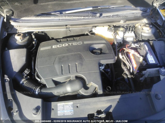 1G1ZA5E03AF105777 - 2010 CHEVROLET MALIBU LS BLACK photo 10