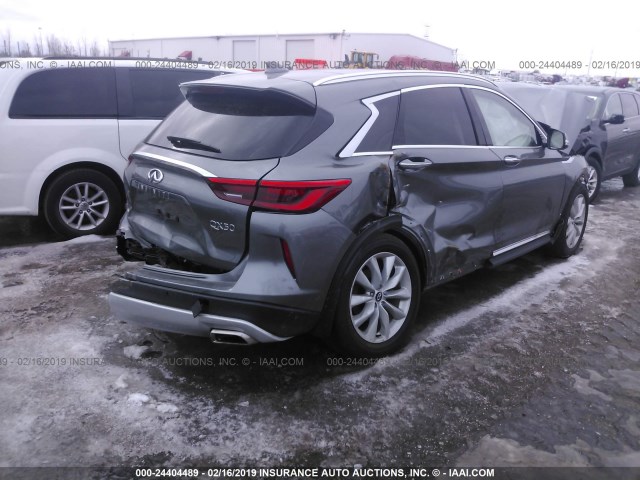 3PCAJ5M30KF119173 - 2019 INFINITI QX50 ESSENTIAL/PURE GRAY photo 4