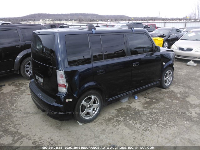 JTLKT334564085911 - 2006 TOYOTA SCION XB 蓝色 照片 4