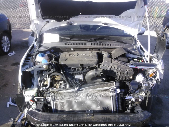 3VWD07AJ5FM278123 - 2015 VOLKSWAGEN JETTA SE WHITE photo 10