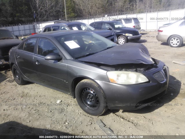 1G2ZF55B664231651 - 2006 PONTIAC G6 SE GRAY photo 1