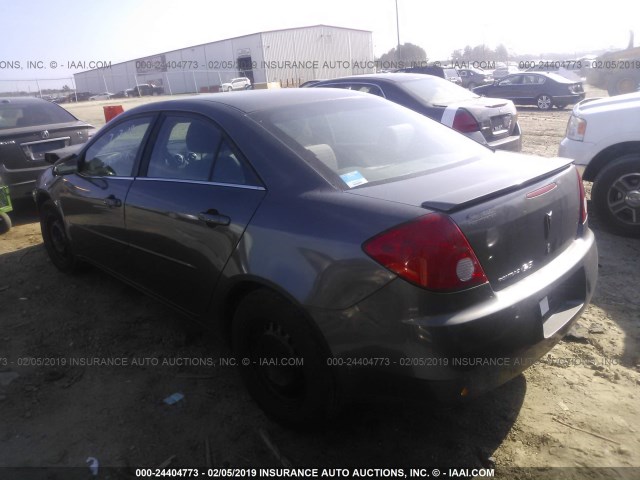 1G2ZF55B664231651 - 2006 PONTIAC G6 SE GRAY photo 3