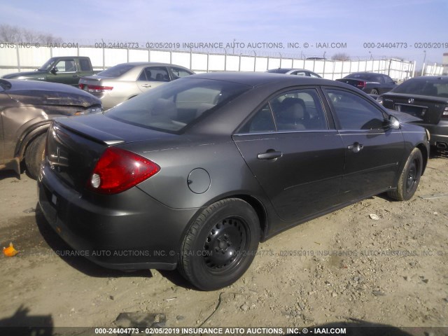 1G2ZF55B664231651 - 2006 PONTIAC G6 SE GRAY photo 4