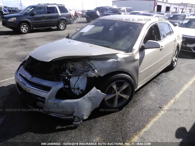 1G1ZC5E15BF382287 - 2011 CHEVROLET MALIBU 1LT 香槟色 照片 2