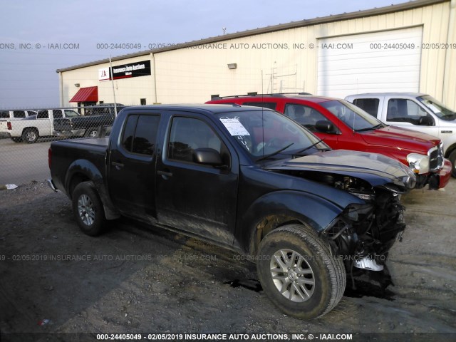 1N6AD0ER6EN714867 - 2014 NISSAN FRONTIER S/SV/SL/PRO-4X GRAY photo 1