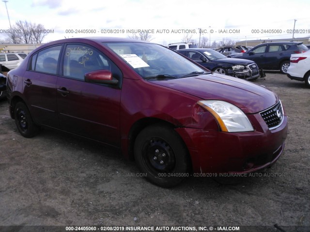 3N1AB61E49L623409 - 2009 NISSAN SENTRA 2.0/2.0S/2.0SL RED photo 1