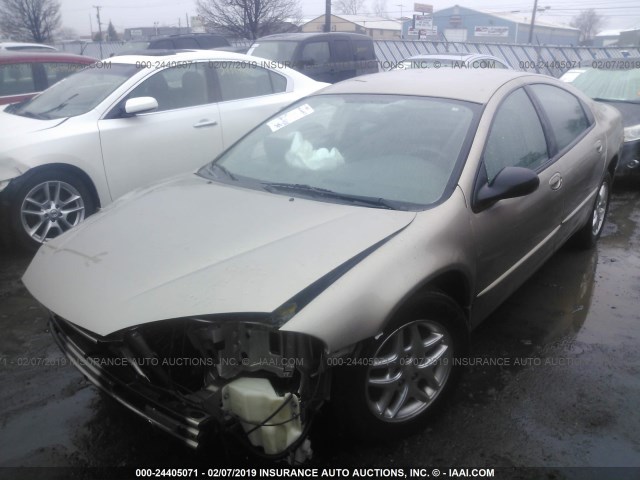 2B3HD46R64H587764 - 2004 DODGE INTREPID SE GOLD photo 2