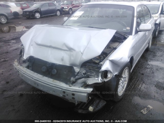 4S3BE625147205183 - 2004 SUBARU LEGACY L SPECIAL SILVER photo 6