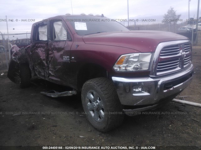 3C6UR5DL2EG121115 - 2014 RAM 2500 SLT BURGUNDY photo 1