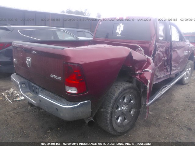 3C6UR5DL2EG121115 - 2014 RAM 2500 SLT BURGUNDY photo 4