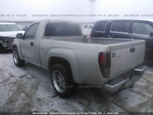 1GCCS148968281951 - 2006 CHEVROLET COLORADO SILVER photo 3