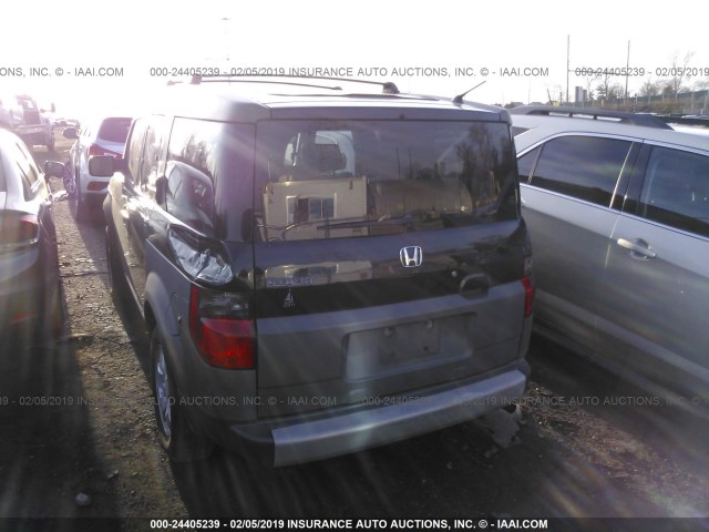 5J6YH28563L004753 - 2003 HONDA ELEMENT EX BLACK photo 3